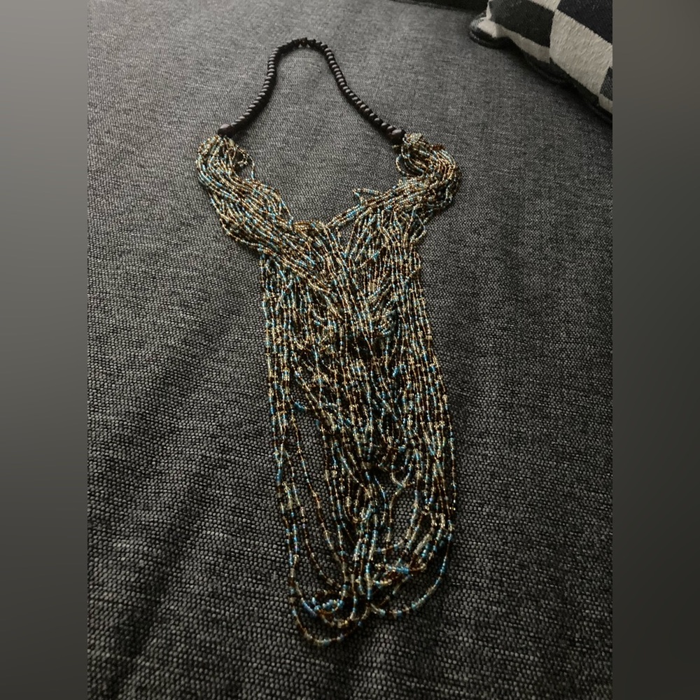 Seed Beaded Necklace